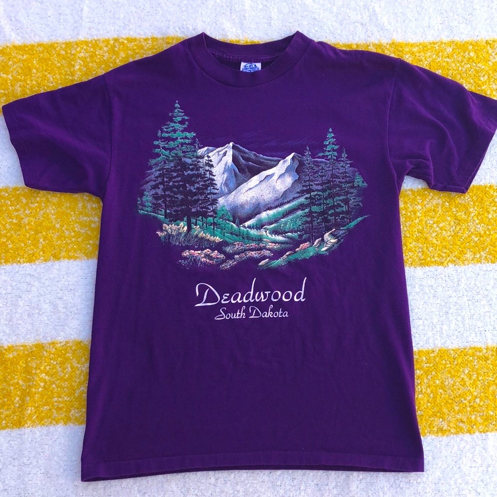Vintage Purple Graphic Tee